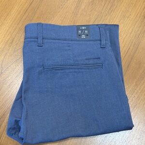 J. Crew Slim Chino Pants in Navy Blue